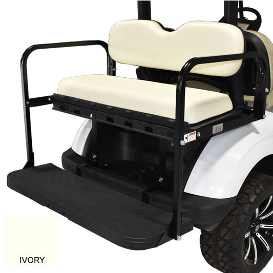 GTW MACH3 Rear Flip Seat Yamaha G-Series (G19-22) - Ivory Cushions