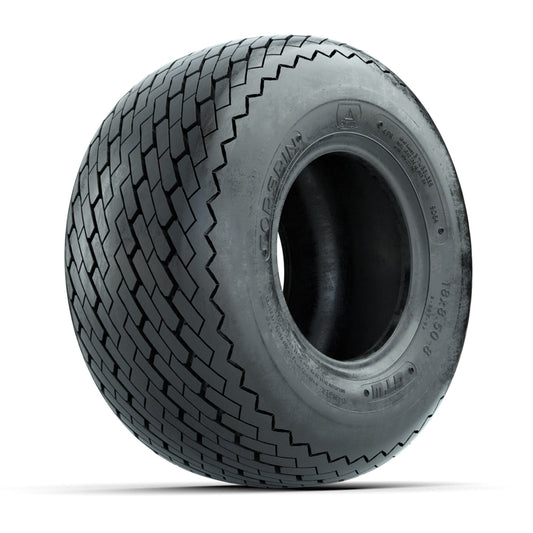 TIRE, 18X8.5-8 4PR TOPSPIN SAWTOOTH, DOT