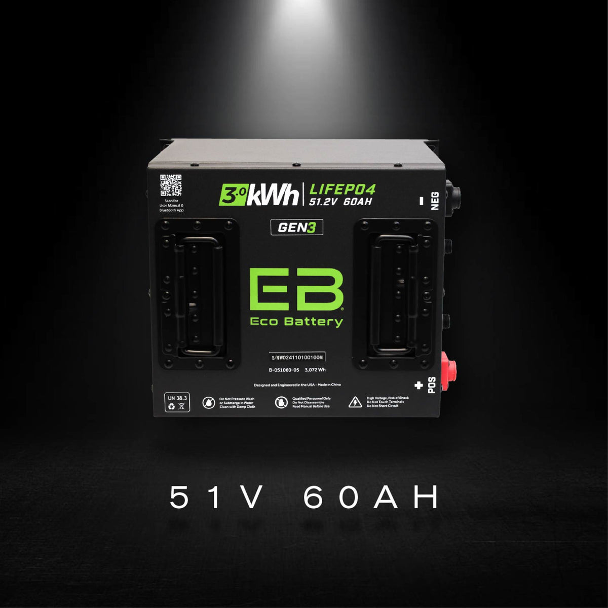 Eco Lithium Battery Complete Bundle Advanced Advent 2022-2024 60 ah Gen 3 10 Year Warranty (Copy) (Copy)