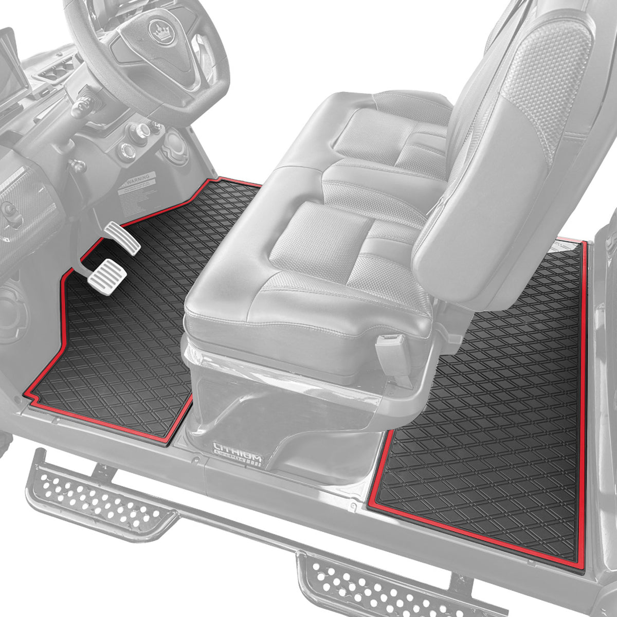 XTREME MATS EVOLUTION D5 & MAVERICK w/ 4 Forward Seats Set 2 FRONT AND REAR -Choose Color