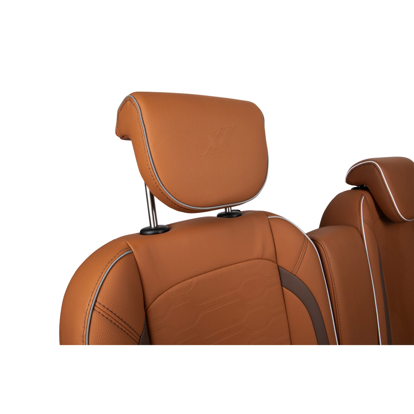 MadJax Caramel Commander Front Seat Cushions | EZGO TXT & MadJax XSeries Golf Carts