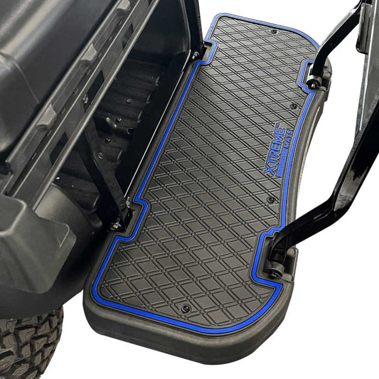 Xtreme Mats PRO Series Rear Seat Floor Mat | MadJax Genesis 250/300 – Black/Blue