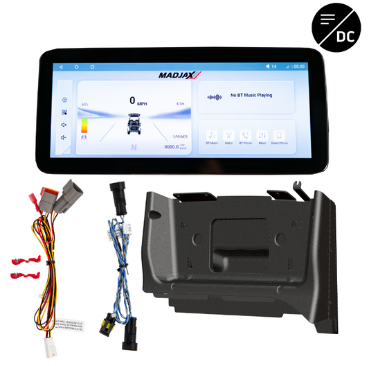 MadJax Kinect 12.3" Touchscreen Display for EZGO Club Car Precedent Tempo Onward
