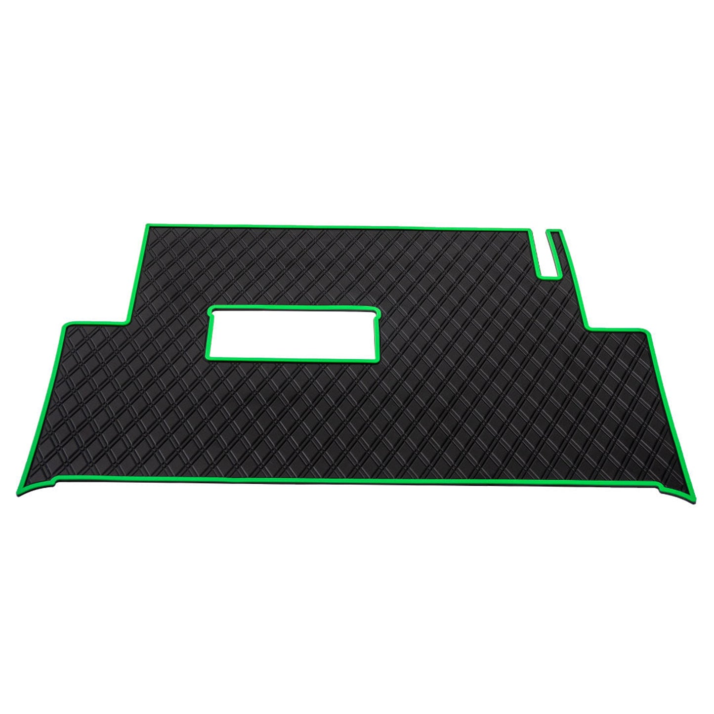 Xtreme Mats Club Car Precedent & Onward Floor Mat | Full Coverage Black & Green | 2004-2025
