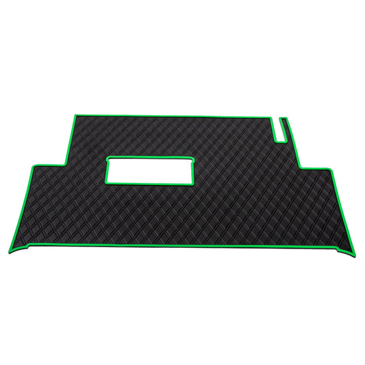 Xtreme Mats Club Car Precedent & Onward Floor Mat | Full Coverage Black & Green | 2004-2025