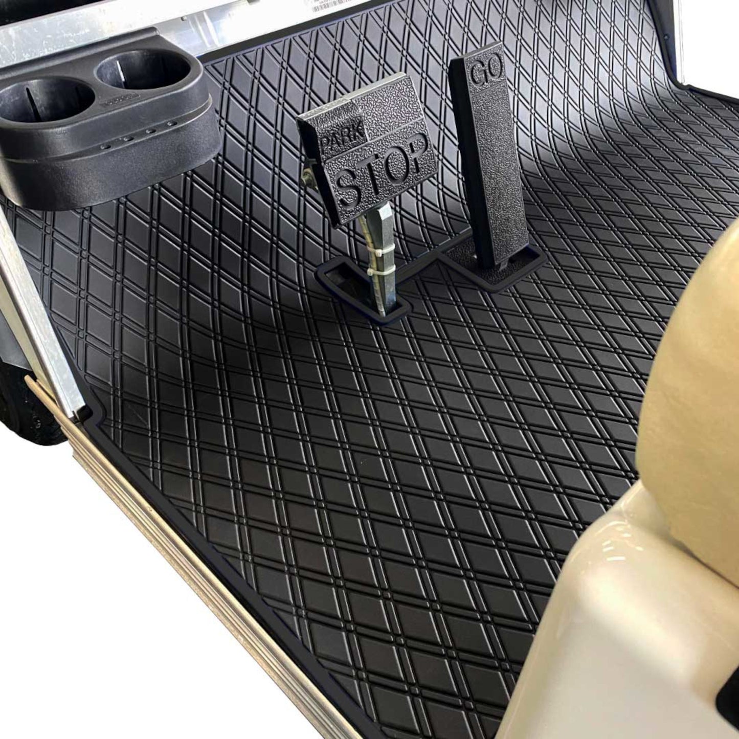 Club Car DS Floor Mat - Xtreme Full Coverage | 1982-2013 Villager All Black