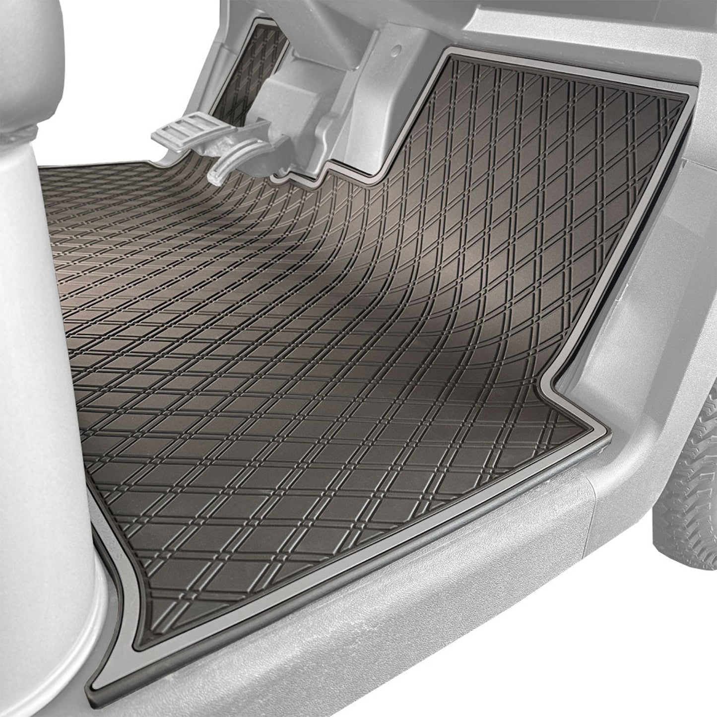 Xtreme Floor Mats for EZGO RXV 2024-Up - Black/Gray