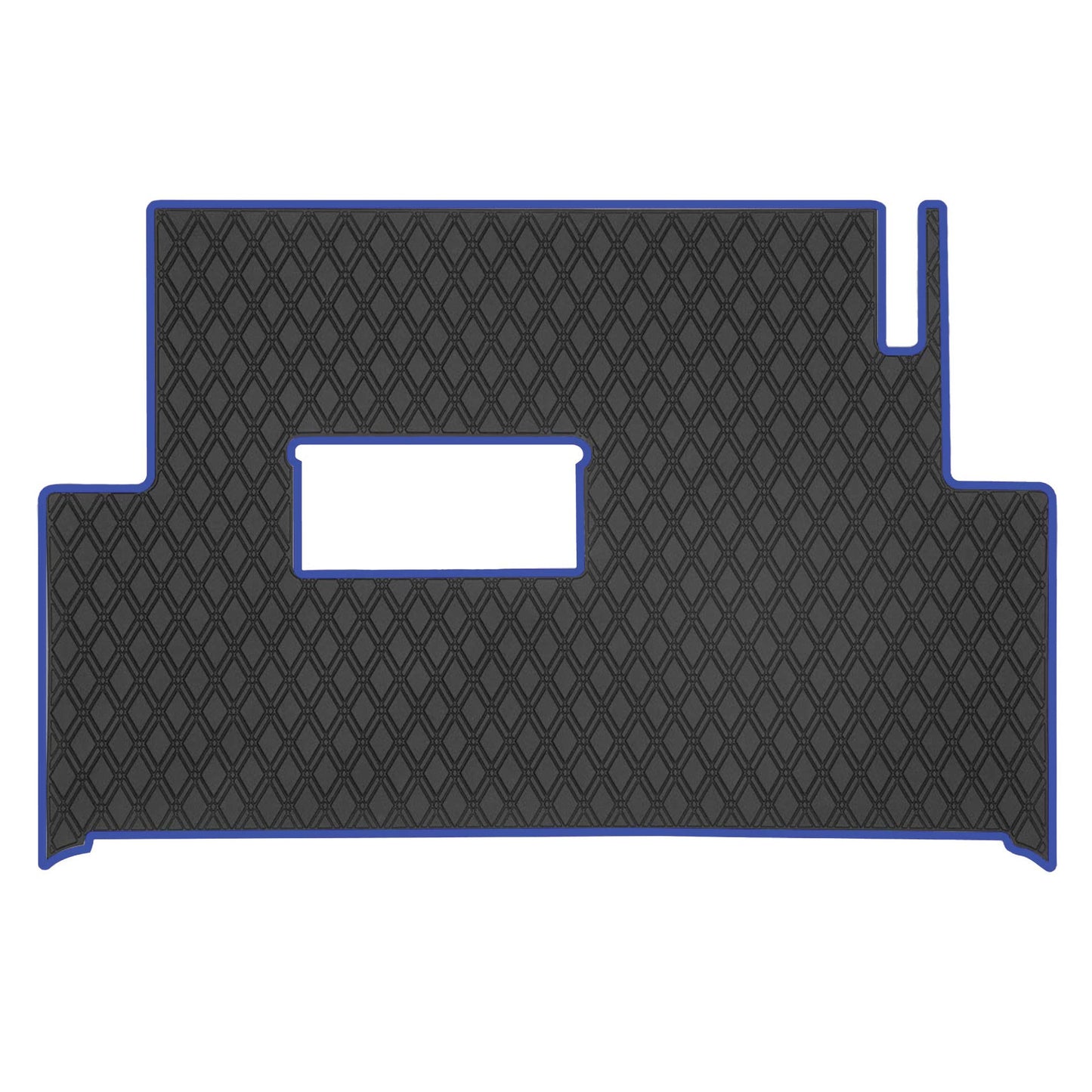 Club Car Precedent Floor Mat - Xtreme Full Coverage | Black/Blue Onward Tempo Villager