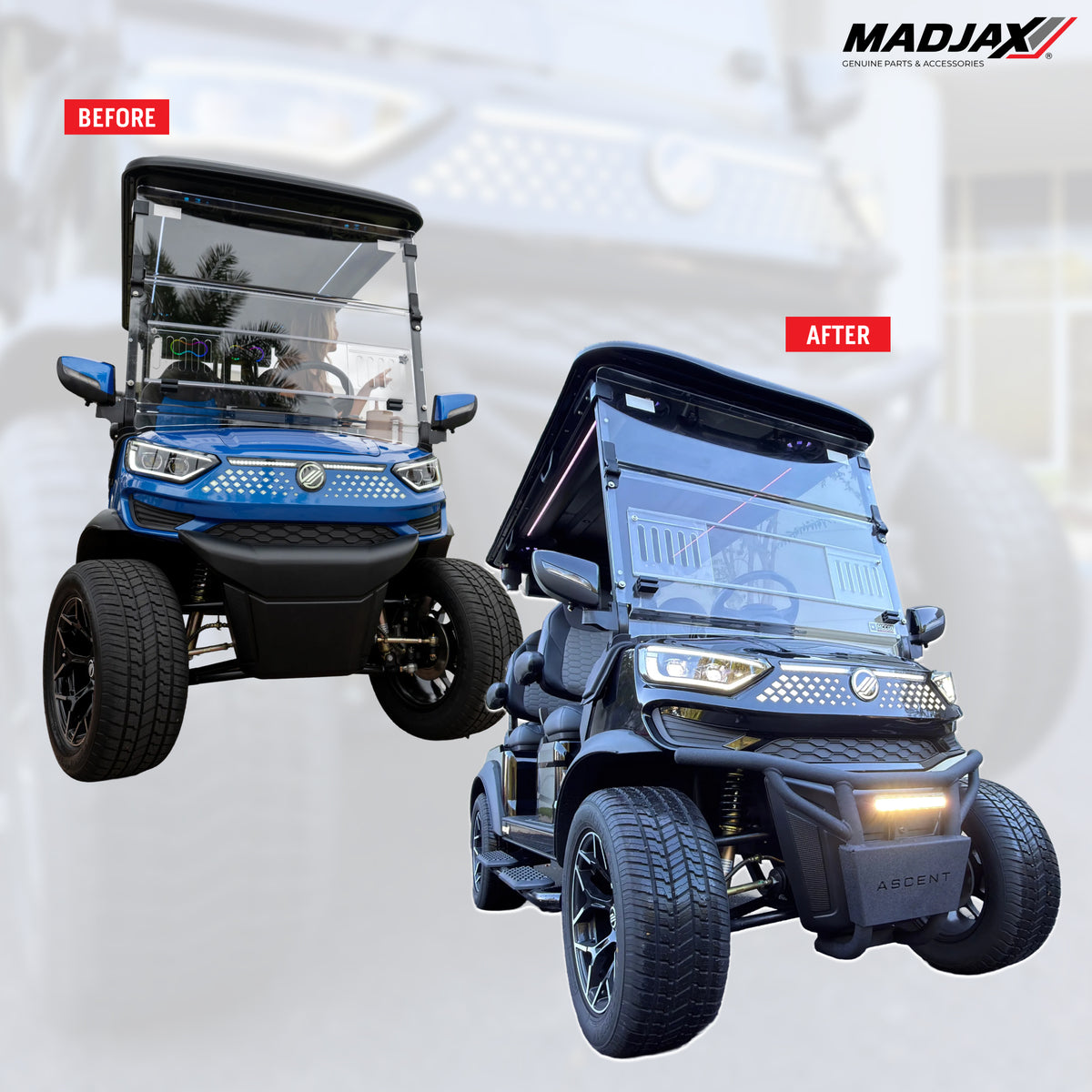 MadJax® Ascent Brush Guard with LED Light