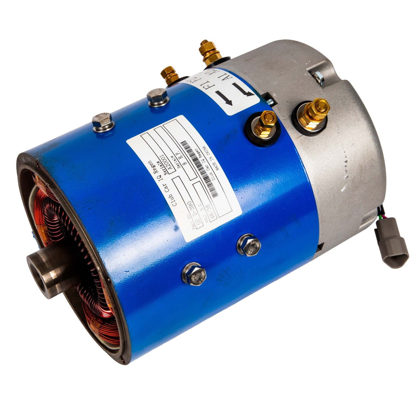 Reliance Club Car IQ Regen 48V 10 Spline High Speed Motor (Years 2000-2019)
