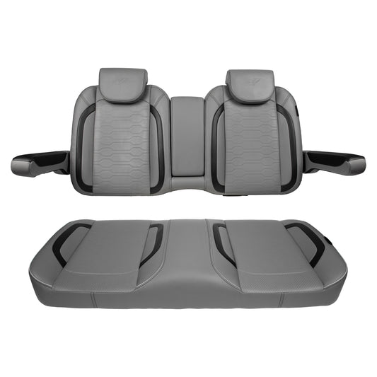 MadJax Smoke Commander Front Seat Cushions | Club Car Precedent, Tempo & Onward
