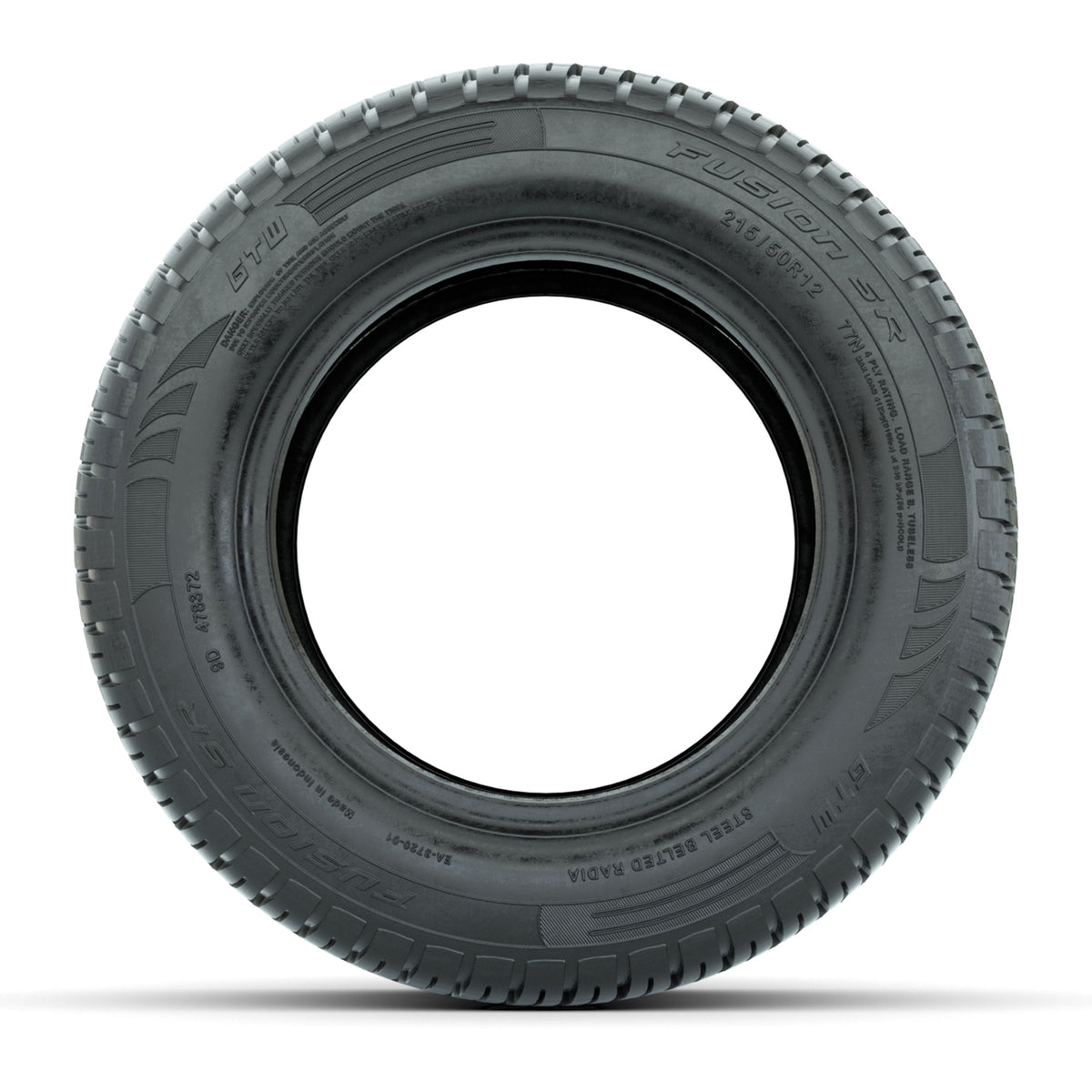GTW® Fusion S/R 215/50-R12 Steel Belted Radial Street Tire (Single)
