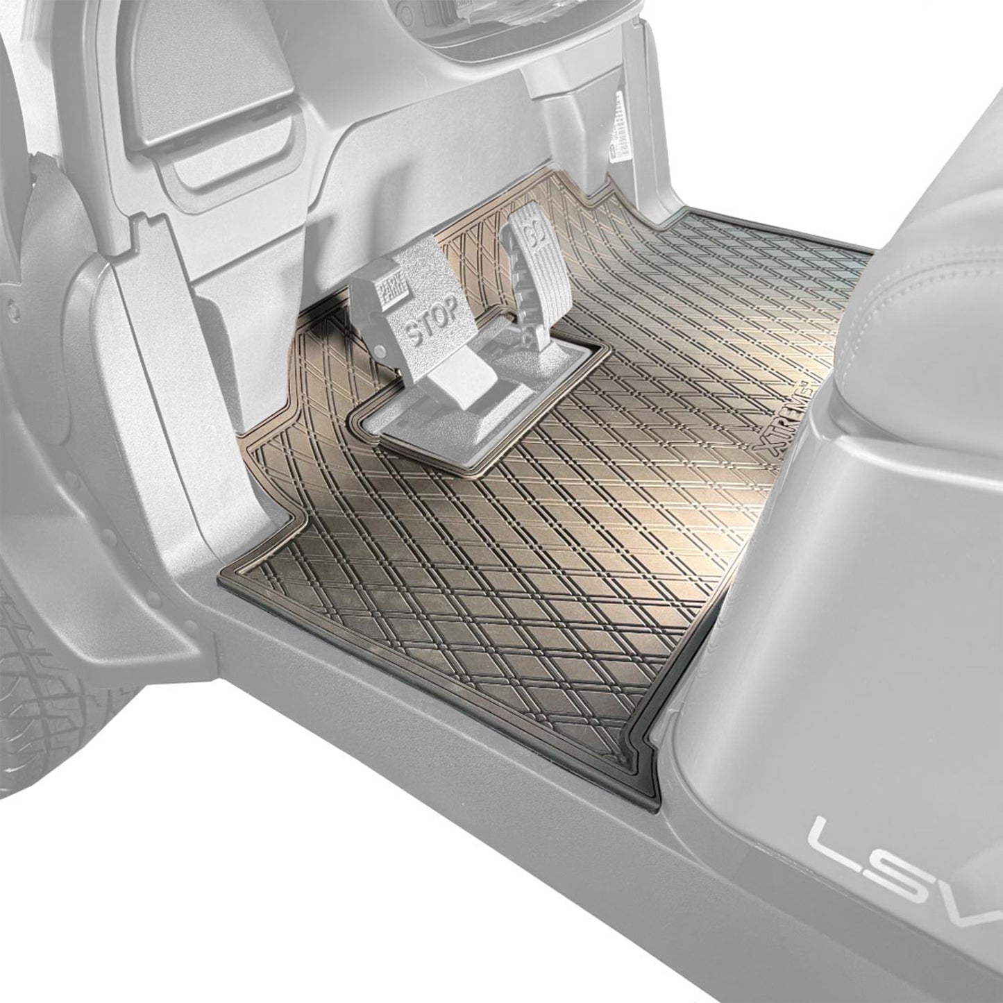 Club Car Onward Floor Mat - Xtreme Full Coverage | 2026-Up Tempo All Black