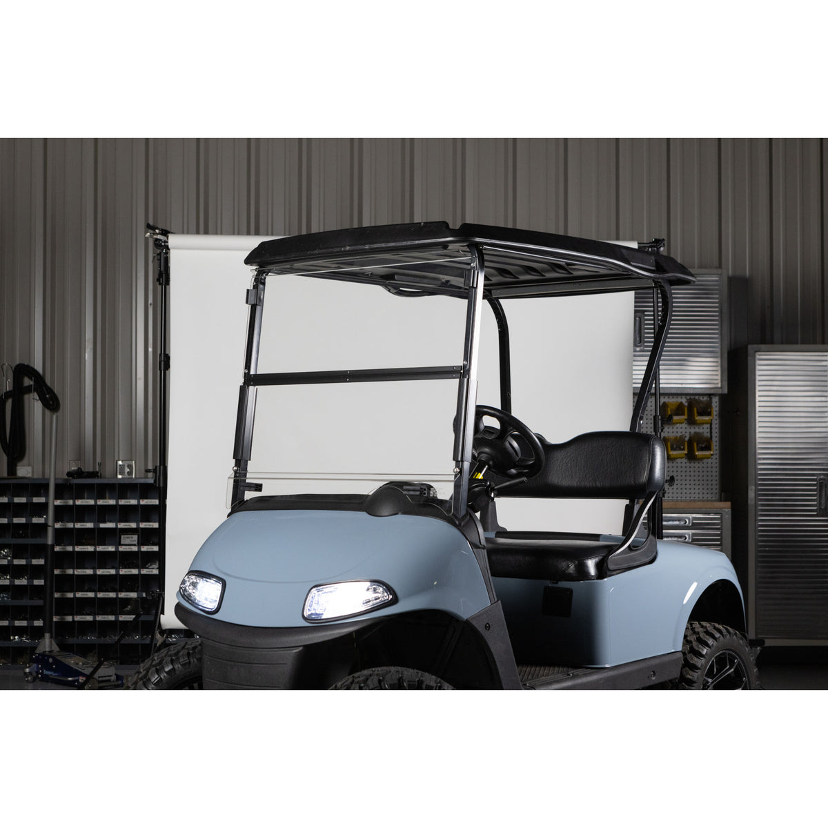 Clear Folding Dot As5 windshield for Street legal Golf Carts - Choose your model