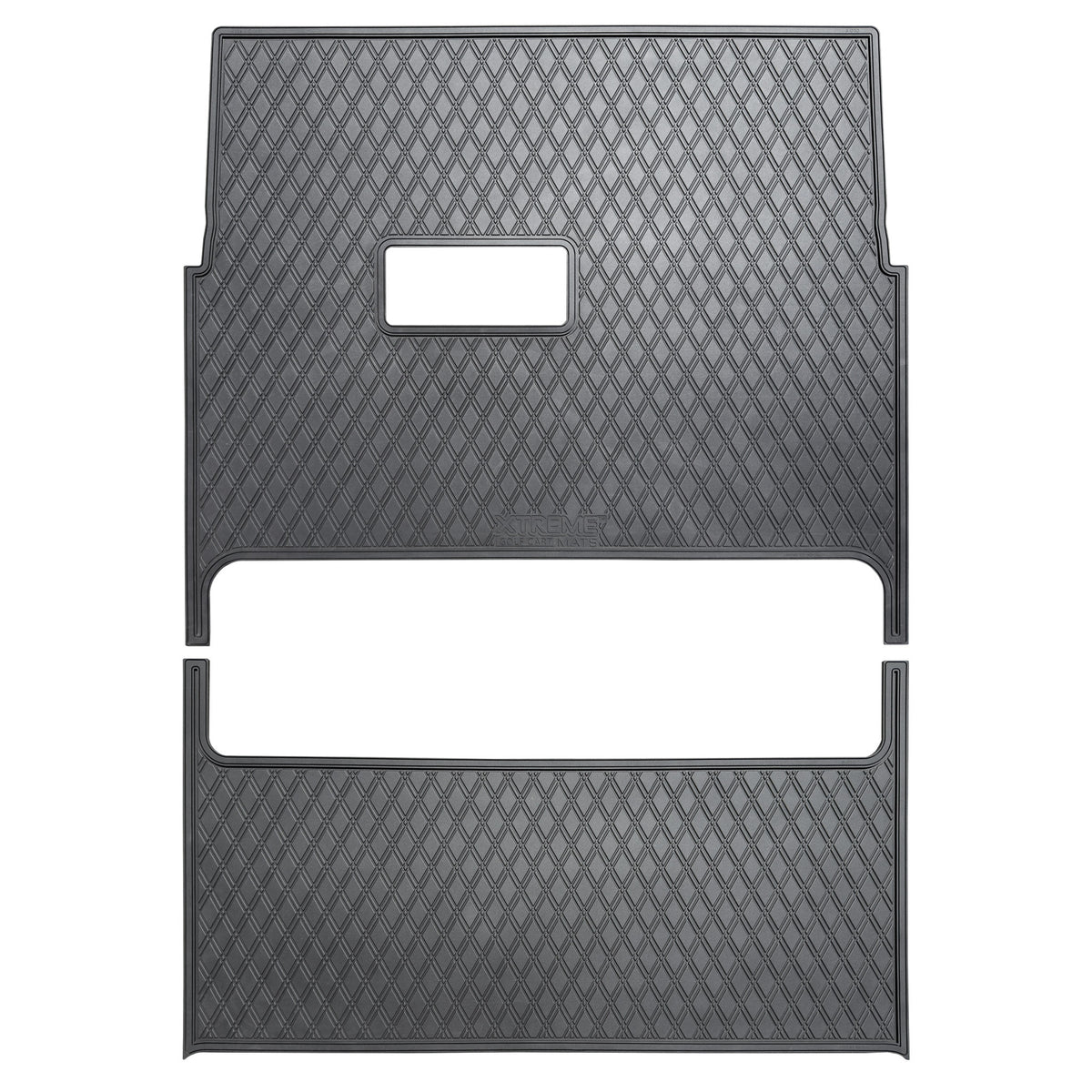 Xtreme Floor Mats for Aires Classis 4-Forward- All Black 2-Piece Set