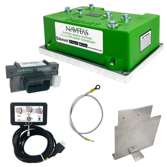 Navitas 600-Amp 48V AC Upgrade Controller Kit for EZGO RXV (Danaher) – Bluetooth TAC2