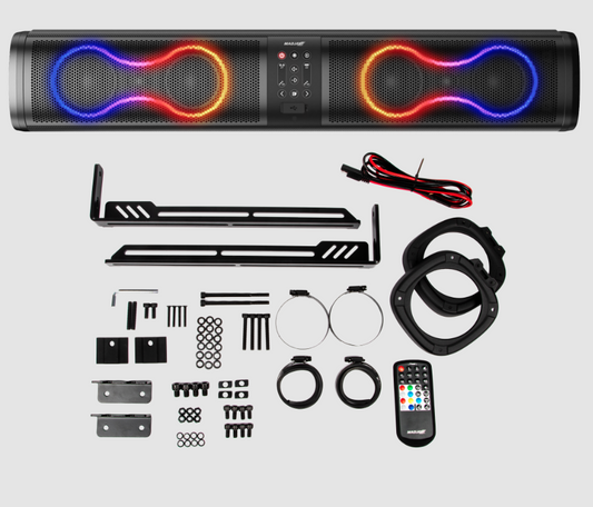 Madjax 26" 500 watt Bluetooth Sound bar for Golf Carts