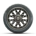 GTW 14" Stellar Matte Bronze Wheels on 225/40-R14 Fusion Golf Street Tire (4)