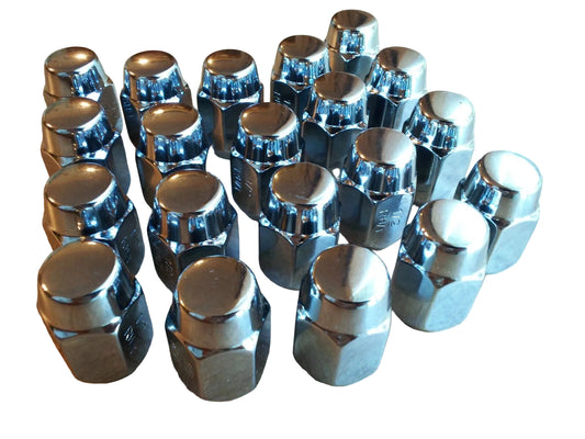 16 Metric Chrome Acorn Lug nuts for GTW Wheels 12mm x 1.25