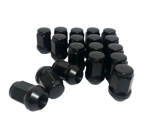 16 Metric Black Acorn Lug nuts for GTW Wheels 12mm x 1.25