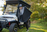 Black Sunbrella Enclosure Denago Rover XL Golf Cart 4 passenger forward MADE USA