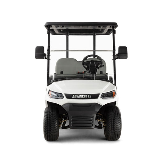 Clear Folding Windshield for Advanced EV Advent Golf Cart 3/16 Standard Thickness Made in the USA