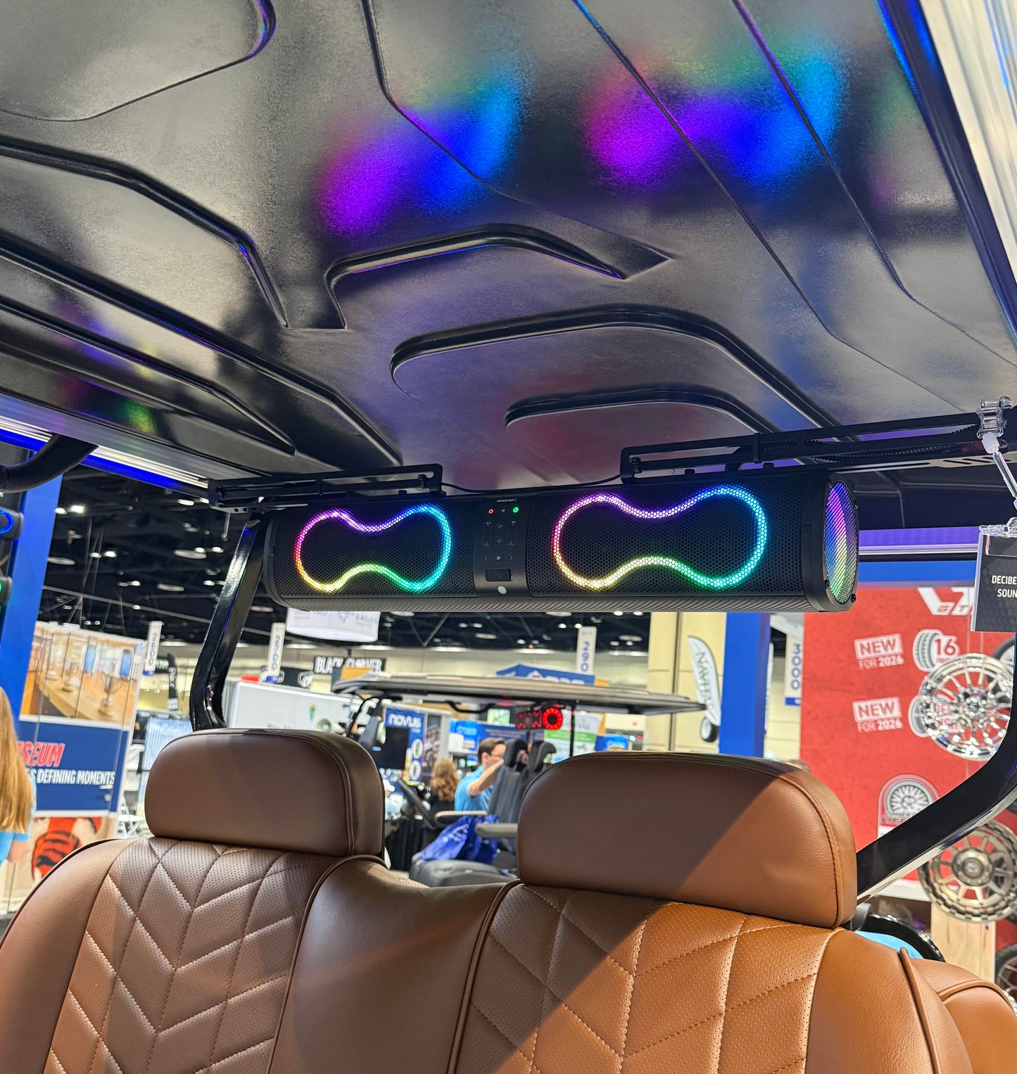 MadJax 26 Inch Golf Cart Soundbar with Bluetooth for EZGO, Club Car & Yamaha