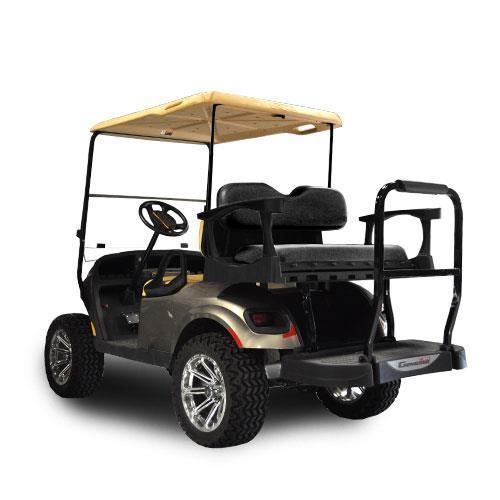 G250 Steel Seat Kit w/Standard Black Cushions for E-Z-Go TXT