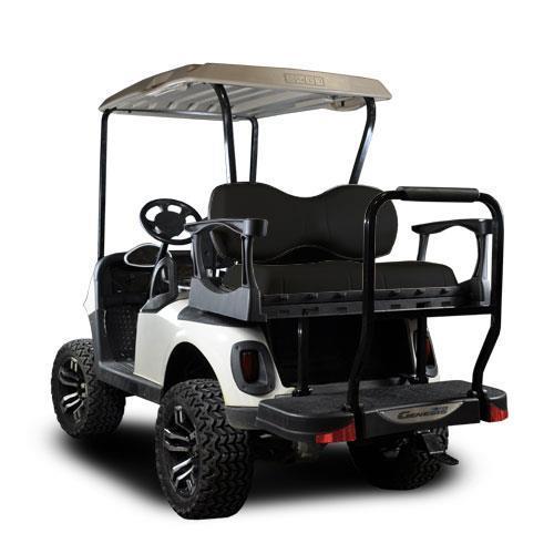 G250 Steel Seat Kit w/Standard Black Cushions for E-Z-Go RXV