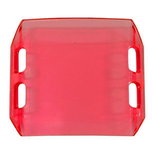 Red 4" Dual Row LED Bar Cover (Covers 6 LED's)