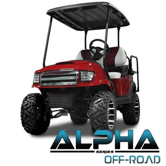 Red Alpha (PREC) Front Cowl w/ Off-Road Grill & Headlights