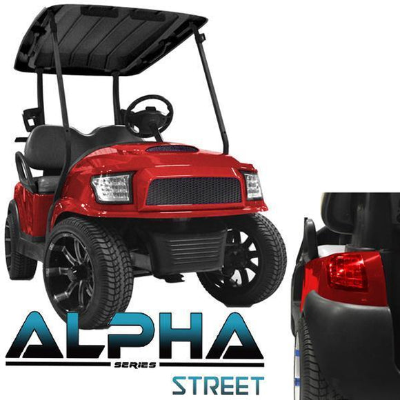 Red Alpha (PREC) Body Kit w/ Street Style Grill & Light Kit
