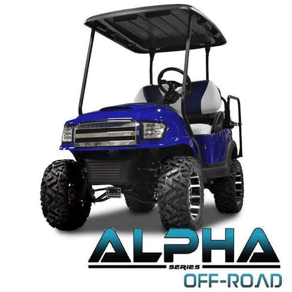 Blue Alpha (PREC) Front Cowl w/ Off-Road Grill & Headlights