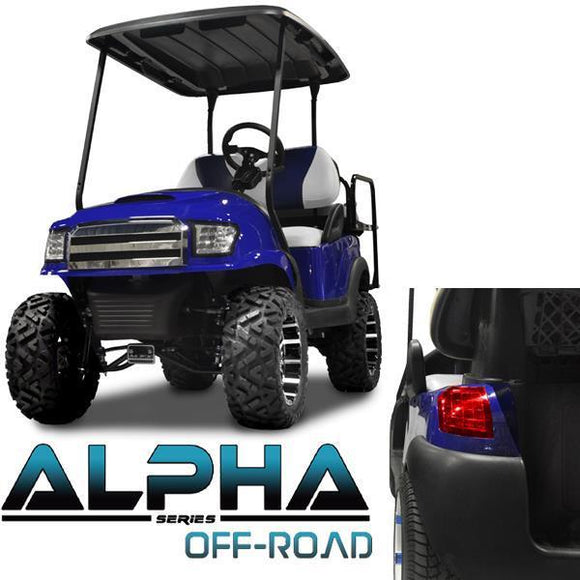 Blue Alpha (PREC) Body Kit w/ Off-Road Grill & Light Kit