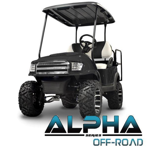 Black Alpha (PREC) Front Cowl w/ Off-Road Grill & Headlights