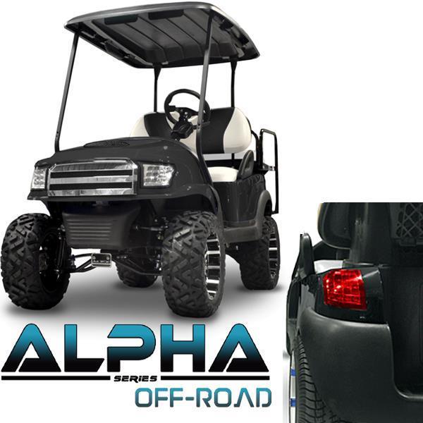 Black Alpha (PREC) Body Kit w/ Off-Road Grill & Light Kit