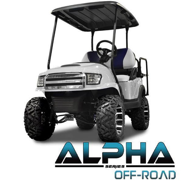 White Alpha (PREC) Front Cowl w/ Off-Road Grill & Headlights