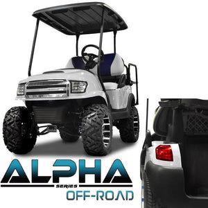 White Alpha (PREC) Body Kit w/ Off-Road Grill & Light Kit
