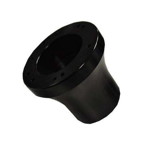 Black Anodized Steering Wheel Hub Adapter for E-Z-Go TXT/RXV