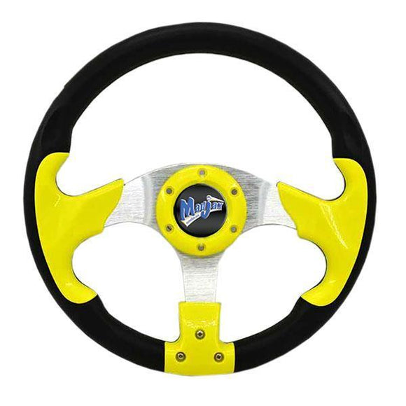 Razor2 Style Steering Wheel (Yellow)