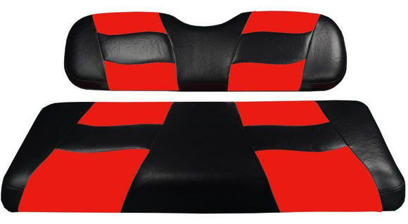 RIPTIDE FRONT SEAT COVER CC DS BLACK/RED