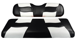 RIPTIDE FRONT SEAT COVER DS BLACK/WHITE