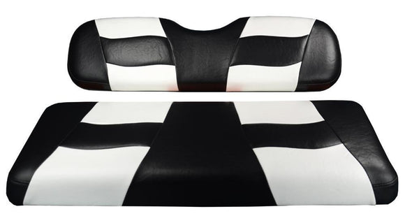 RIPTIDE MADJAX REAR SEAT COVER BLACK/WHITE (G150)