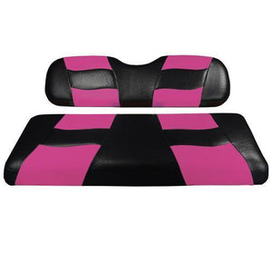 RIPTIDE Black/Pink 2Tone Rear Seat Covers Genesis150