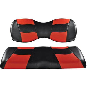 Deluxe Riptide Black/Red Two-Tone Rear Cushion Set G250/300