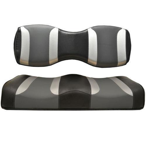 Tsunami Rear Seat Covers for Genesis 250/300 Seat Cushions Grey Silver Black