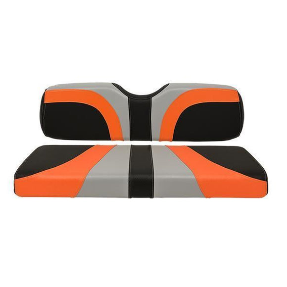 BLADE REAR SEAT ASSEMBLY, G150, CFBLK, ORANGE TREXX, GRAY
