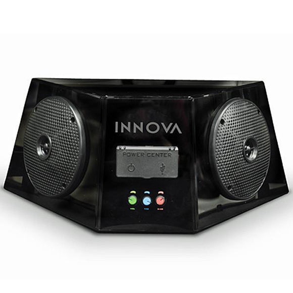 INNOVA Speaker Box Kit w/ Mini-Amp, Bluetooth, PowerCenter