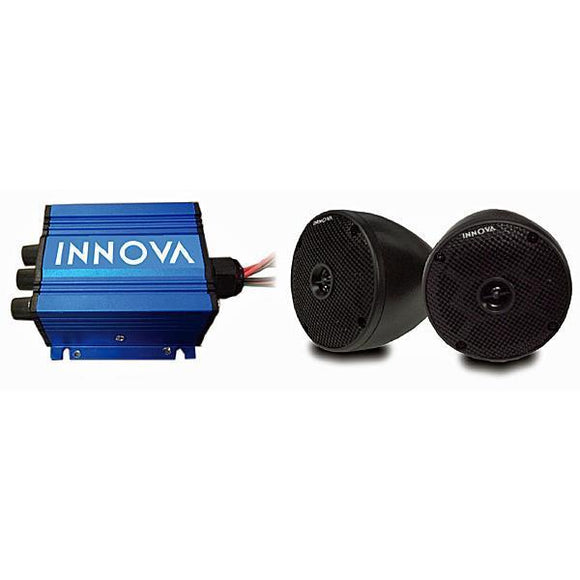 INNOVA 2-Channel Mini-Amp Kit w/ 2 Cone Speakers