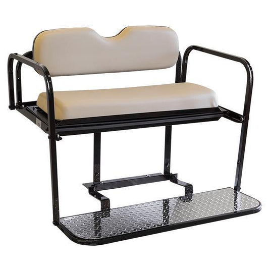 GTW MACH REAR FLIP SEAT EZGO RXV, STONE CUSHIONS